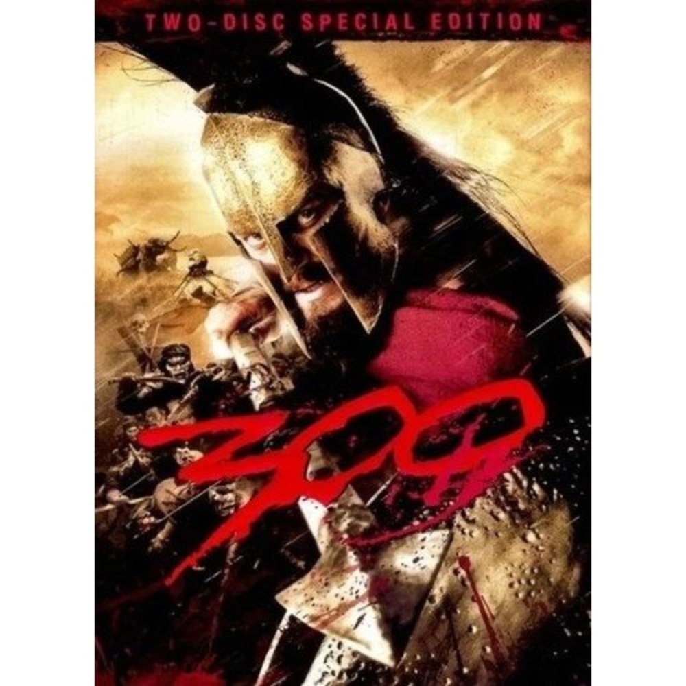 300 Two-Disc Special Edition DVD Zack Snyder Gerard Butler Action Movie